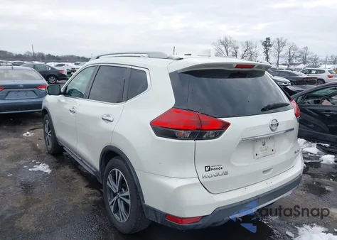 2017 Nissan Rogue Sl из США, поврежденный, VIN 5N1AT2MV3HC756490